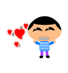 Flat Head Man（個別スタンプ：25）