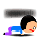Flat Head Man（個別スタンプ：35）