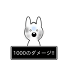 動く！ゲームの中のうさぎ（個別スタンプ：20）