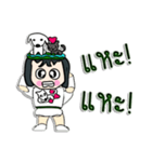 Hello！ My name is Momo.^_^（個別スタンプ：7）