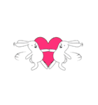 Token the Bunny, In Love（個別スタンプ：28）