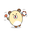 A Mischievous Teddy Bear（個別スタンプ：5）