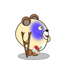 A Mischievous Teddy Bear（個別スタンプ：10）