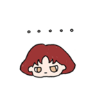 Red hair girls（個別スタンプ：5）