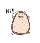 Hedgehog Terry Gross with you（個別スタンプ：1）
