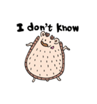 Hedgehog Terry Gross with you（個別スタンプ：5）