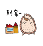Hedgehog Terry Gross with you（個別スタンプ：32）