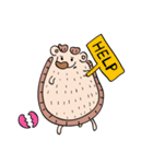 Hedgehog Terry Gross with you（個別スタンプ：37）