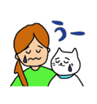 猫と女の子の日常（個別スタンプ：31）