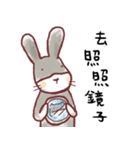 ha ha rabbit and cat（個別スタンプ：2）