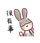 ha ha rabbit and cat（個別スタンプ：10）