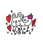 ぼー君＆ぶーちゃん 愛を深める編（個別スタンプ：39）