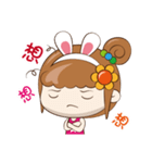 KIKI Rabbit（個別スタンプ：9）