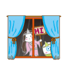 Meimei Saw a ghost（個別スタンプ：21）