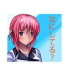 一言つぶやくスタンプ1（個別スタンプ：1）