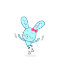 Pearl Rabbit Animated（個別スタンプ：1）