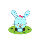Pearl Rabbit Animated（個別スタンプ：14）