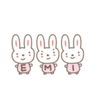 えみちゃんウサギ cute bear for Emi（個別スタンプ：28）
