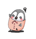 Pink Cheek Penguin（個別スタンプ：6）