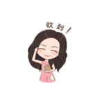 Smile Girl Celine（個別スタンプ：4）