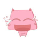 Mischievous Pinky Cat（個別スタンプ：3）