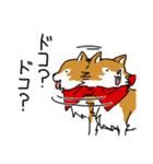 ご主人大好き犬-ジョンと鮫次郎-（個別スタンプ：19）