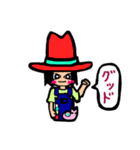 Red-hat2（個別スタンプ：7）