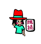 Red-hat2（個別スタンプ：9）