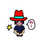 Red-hat2（個別スタンプ：40）