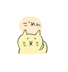 落書きのぺろぺろ猫（個別スタンプ：28）