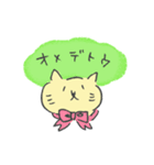 落書きのぺろぺろ猫（個別スタンプ：40）