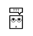 TWN Glasses face boy（個別スタンプ：2）