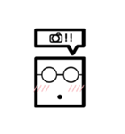 TWN Glasses face boy（個別スタンプ：29）