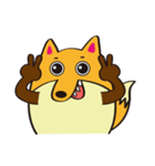 Fox Chubby（個別スタンプ：21）