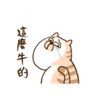 Small bad cat got move（個別スタンプ：14）