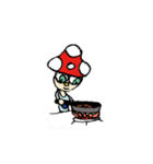 Mushroom boy of life.（個別スタンプ：2）