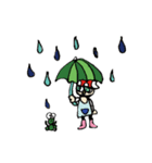 Mushroom boy of life.（個別スタンプ：7）