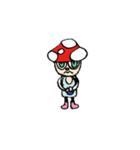 Mushroom boy of life.（個別スタンプ：28）