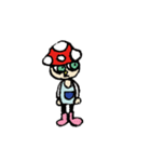 Mushroom boy of life.（個別スタンプ：37）