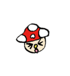 Mushroom boy of life.（個別スタンプ：38）