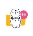 Twins cat's daily（個別スタンプ：1）