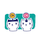 Twins cat's daily（個別スタンプ：3）