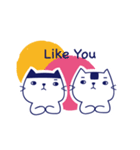 Twins cat's daily（個別スタンプ：24）
