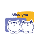 Twins cat's daily（個別スタンプ：25）