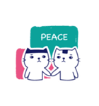 Twins cat's daily（個別スタンプ：35）