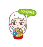 LAILA, Cute Muslim girl Version 2（個別スタンプ：1）