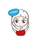 LAILA, Cute Muslim girl Version 2（個別スタンプ：2）