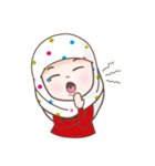 LAILA, Cute Muslim girl Version 2（個別スタンプ：21）