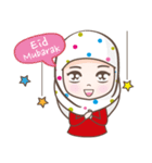 LAILA, Cute Muslim girl Version 2（個別スタンプ：27）