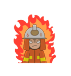 adolf the fire fighter（個別スタンプ：1）